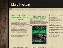 Tablet Screenshot of marynickum.com